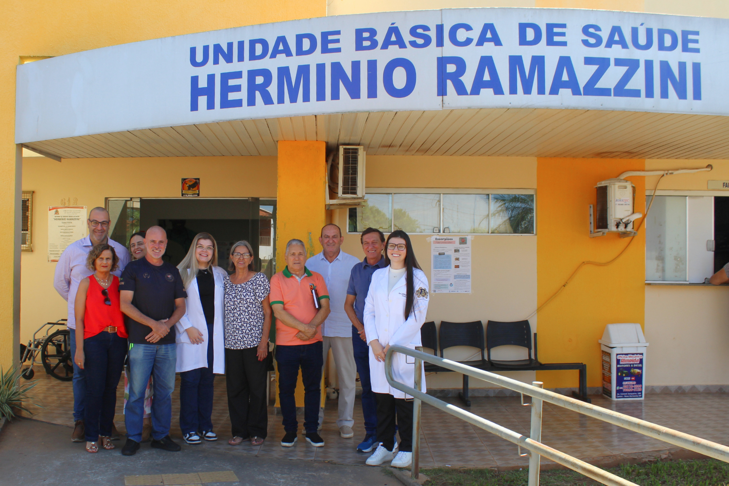 Projeto Câmara Visita: Vereadores visitam a Unidade Básica de Saúde "Hermínio Ramazzini"