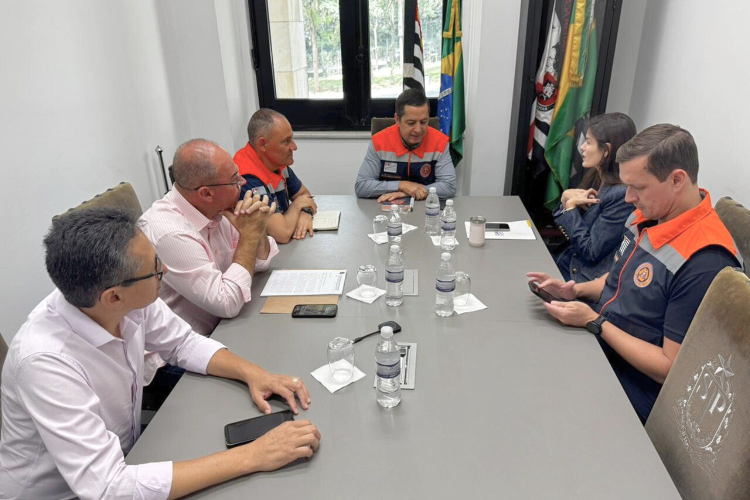 Vereador Zé Ronaldo participa de reunião em São Paulo para tratar de possível financiamento da canalização do Córrego Cardoso