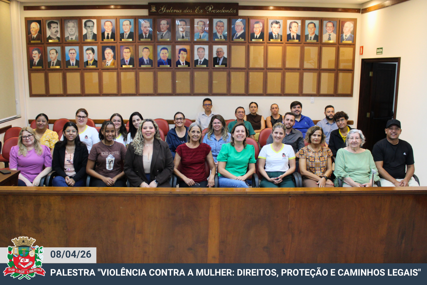 Escola Legislativo promoveu palestra com o tema "Violência contra a mulher: direitos, proteção e caminhos legais"
