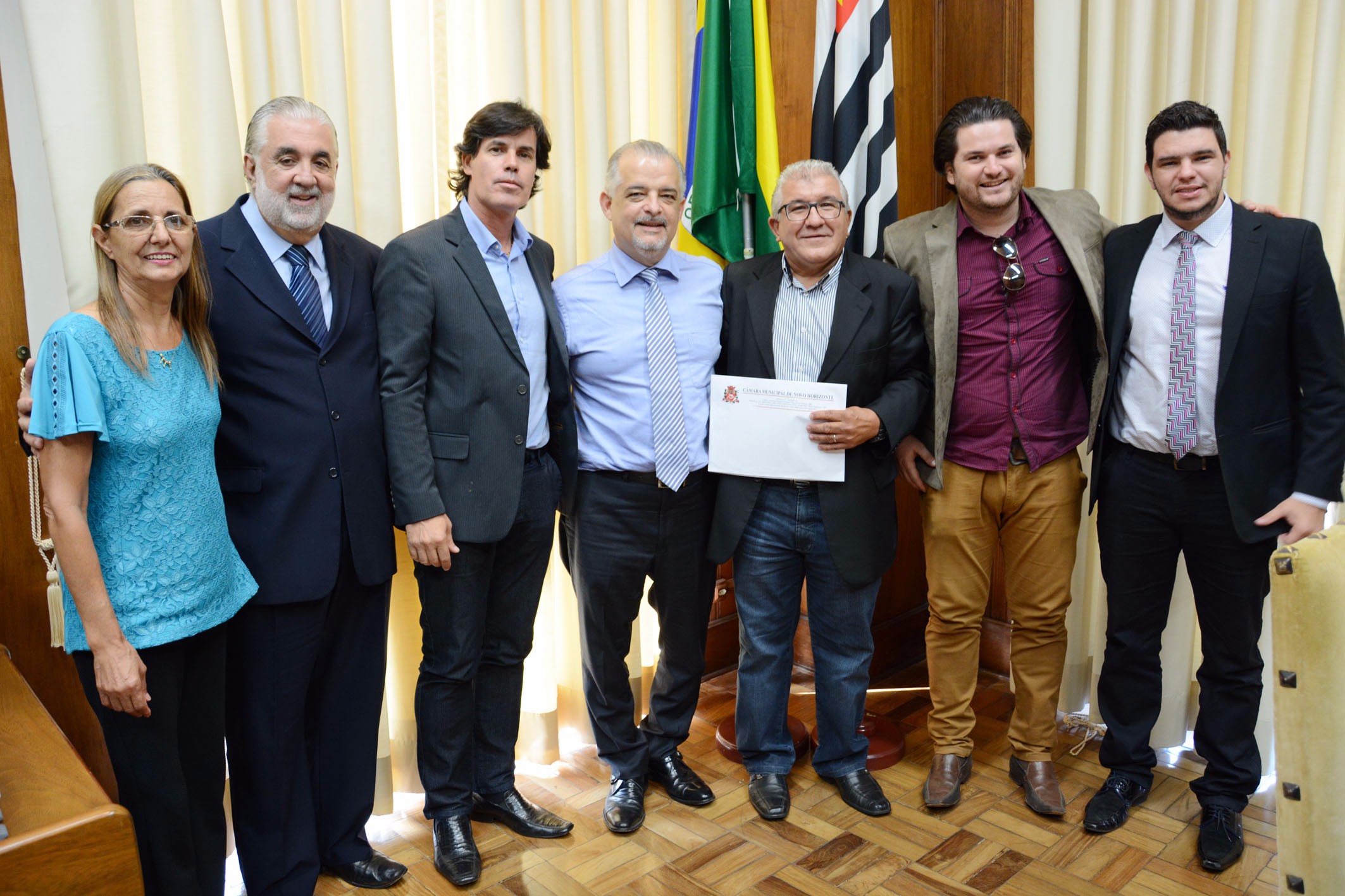 Vereadores vão ao Palácio dos Bandeirantes solicitar benfeitorias para o Município