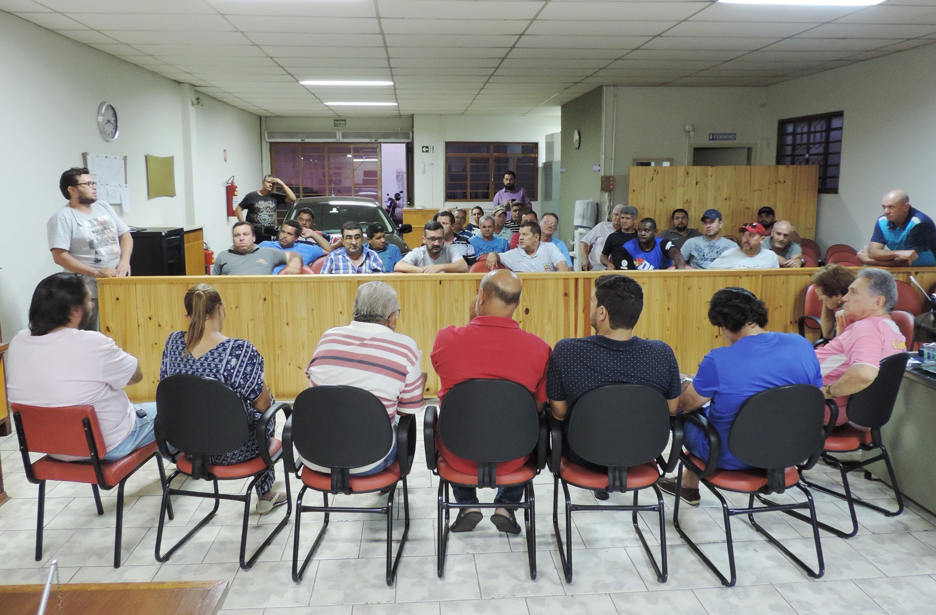 Câmara realizou reunião com motoristas do transporte escolar municipal