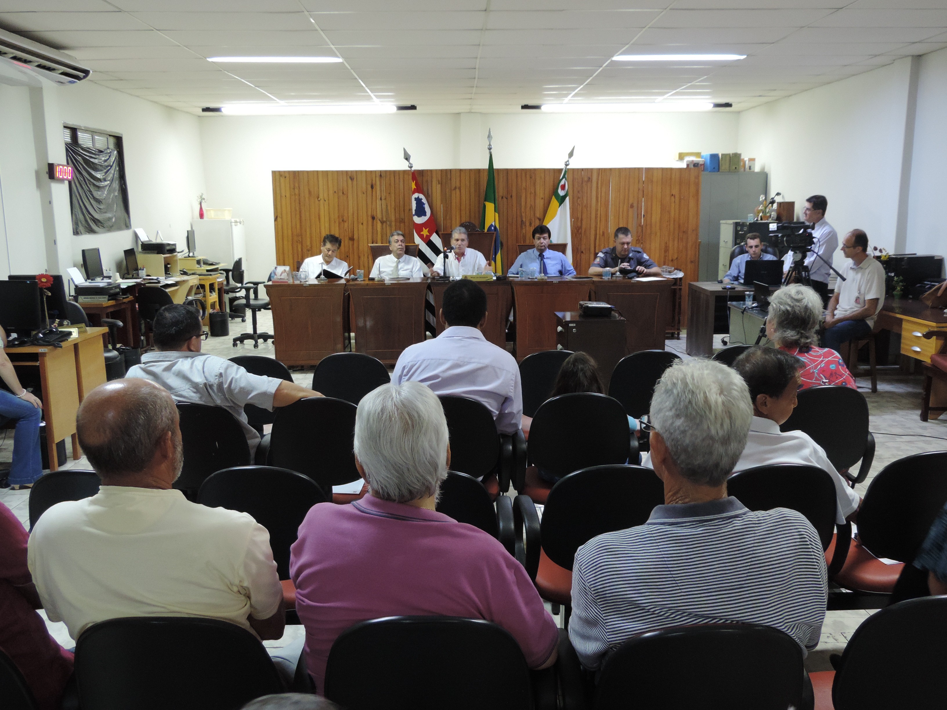 Câmara realizou segunda reunião para tratar sobre o videomonitoramento das entradas e saídas do Município