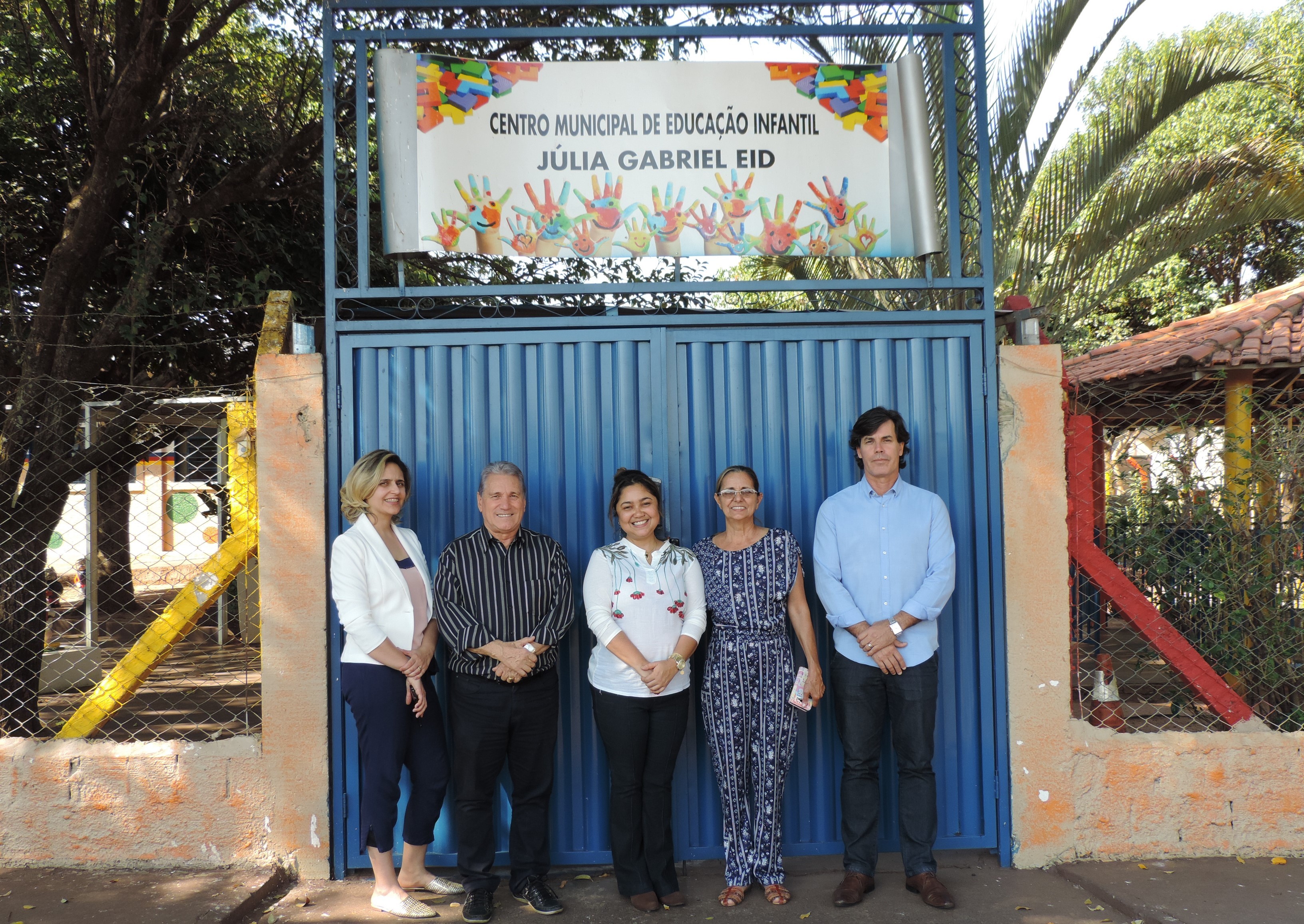 Projeto Câmara Visita esteve no Centro Municipal de Educação Infantil "Júlia Gabriel Eid"