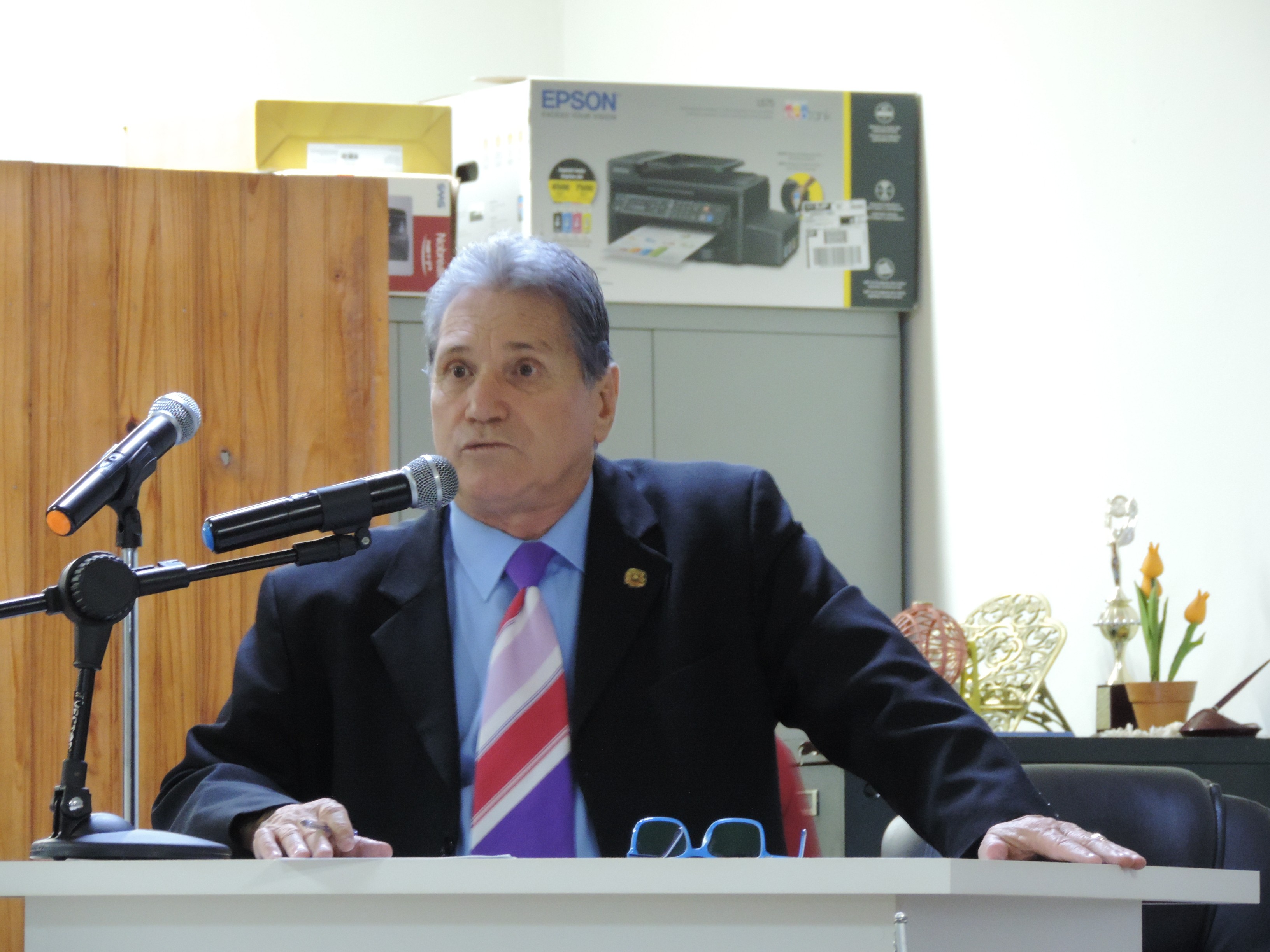 Vereador Nelsinho Luiz apresenta Moção de Congratulações ao presidente da Federação Paulista de Futebol Reinaldo Carneiro Bastos