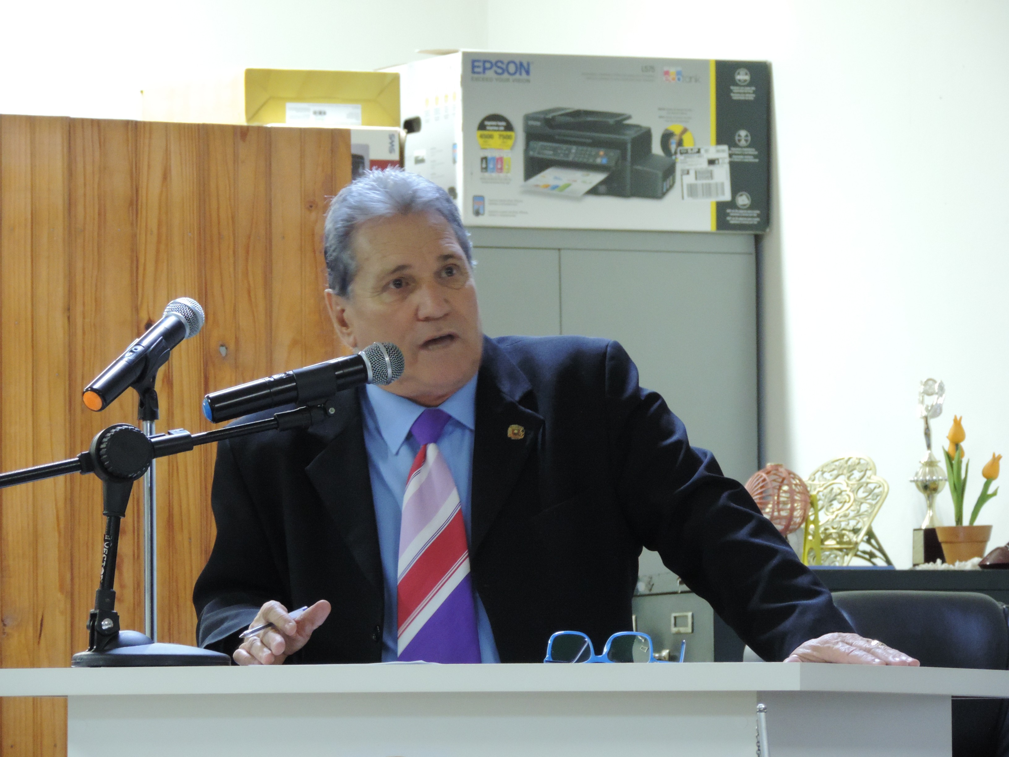 Vereador Nelsinho Luiz solicita ao Executivo Municipal coleta de galhos em via do Jardim América