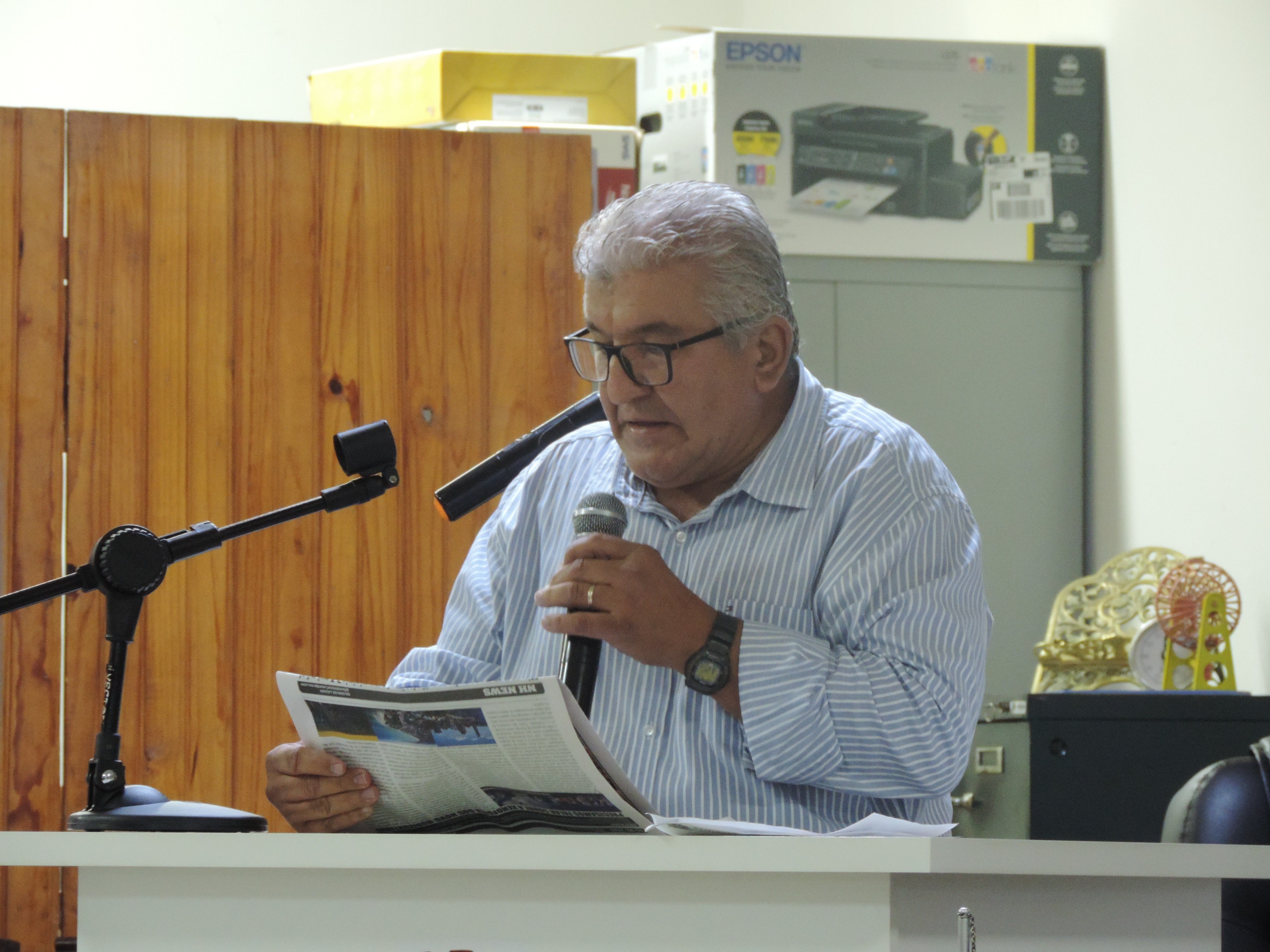 Vereador Jair Gordo apresenta Moção de Congratulações ao Comandante da Base de Bombeiros do Município 2º Sargento PM Airton Alves de Souza Júnior