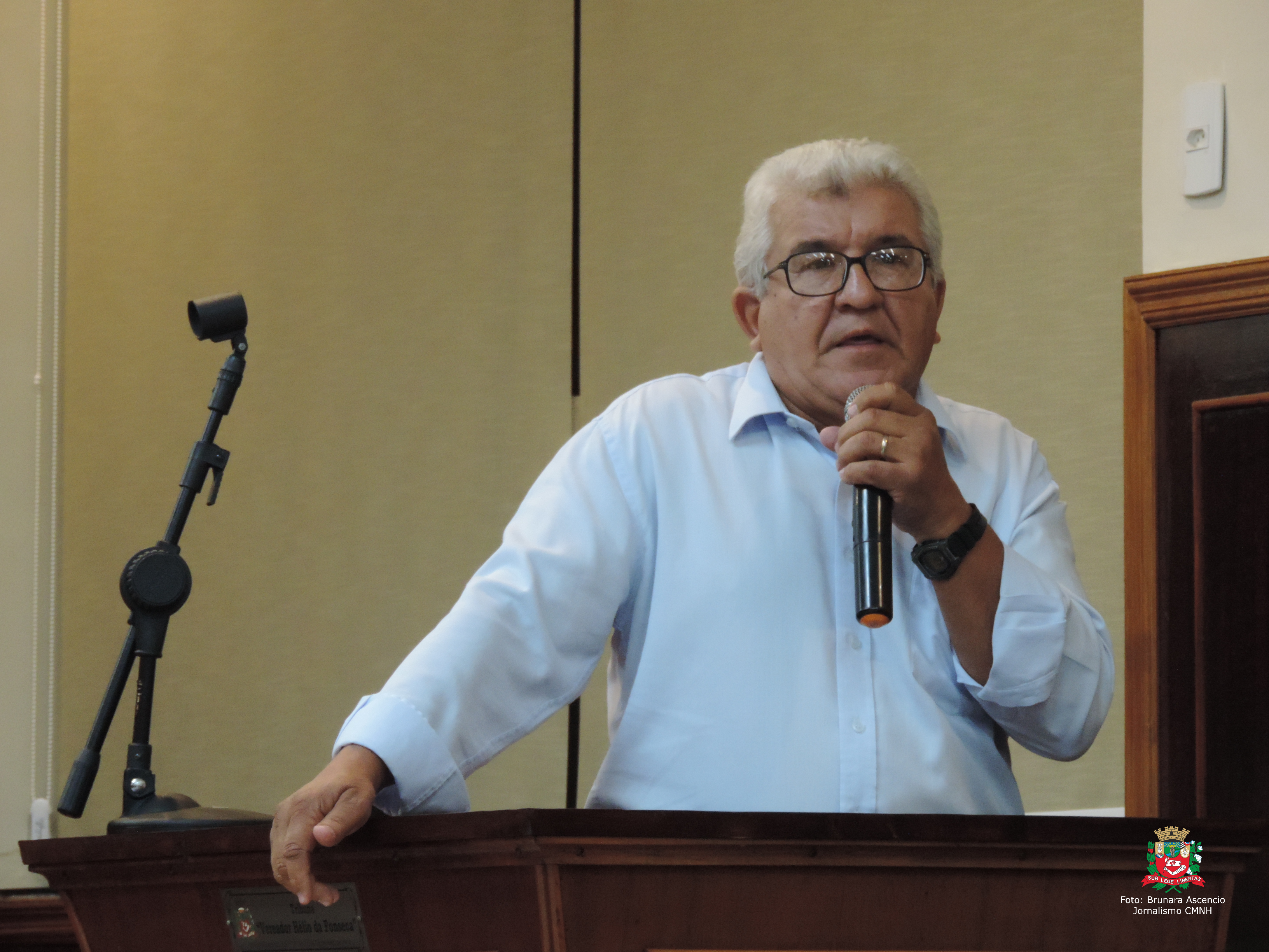 Vereador Jair Gordo solicita ao Executivo Municipal instalação de redutor de velocidade e faixa para pedestres em trecho da Avenida Ângela Blaso Segreto