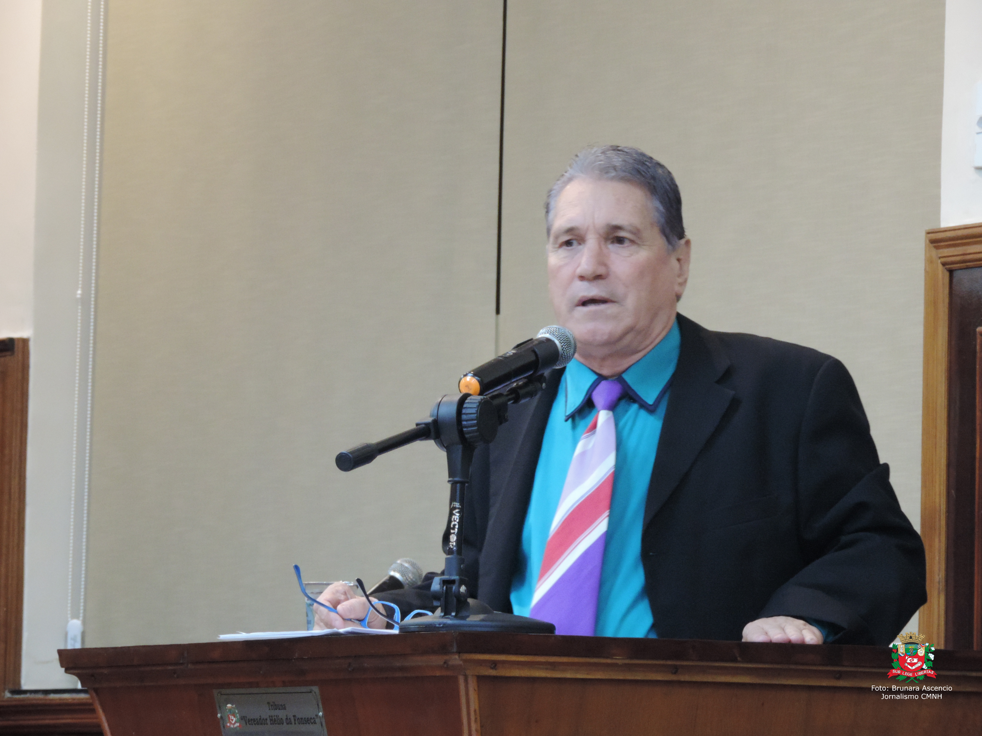 Vereador Nelsinho Luiz solicita ao Executivo Municipal instalação de faixa para pedestres defronte à EMEB "Profª Hebe de Almeida Leite Cardoso"