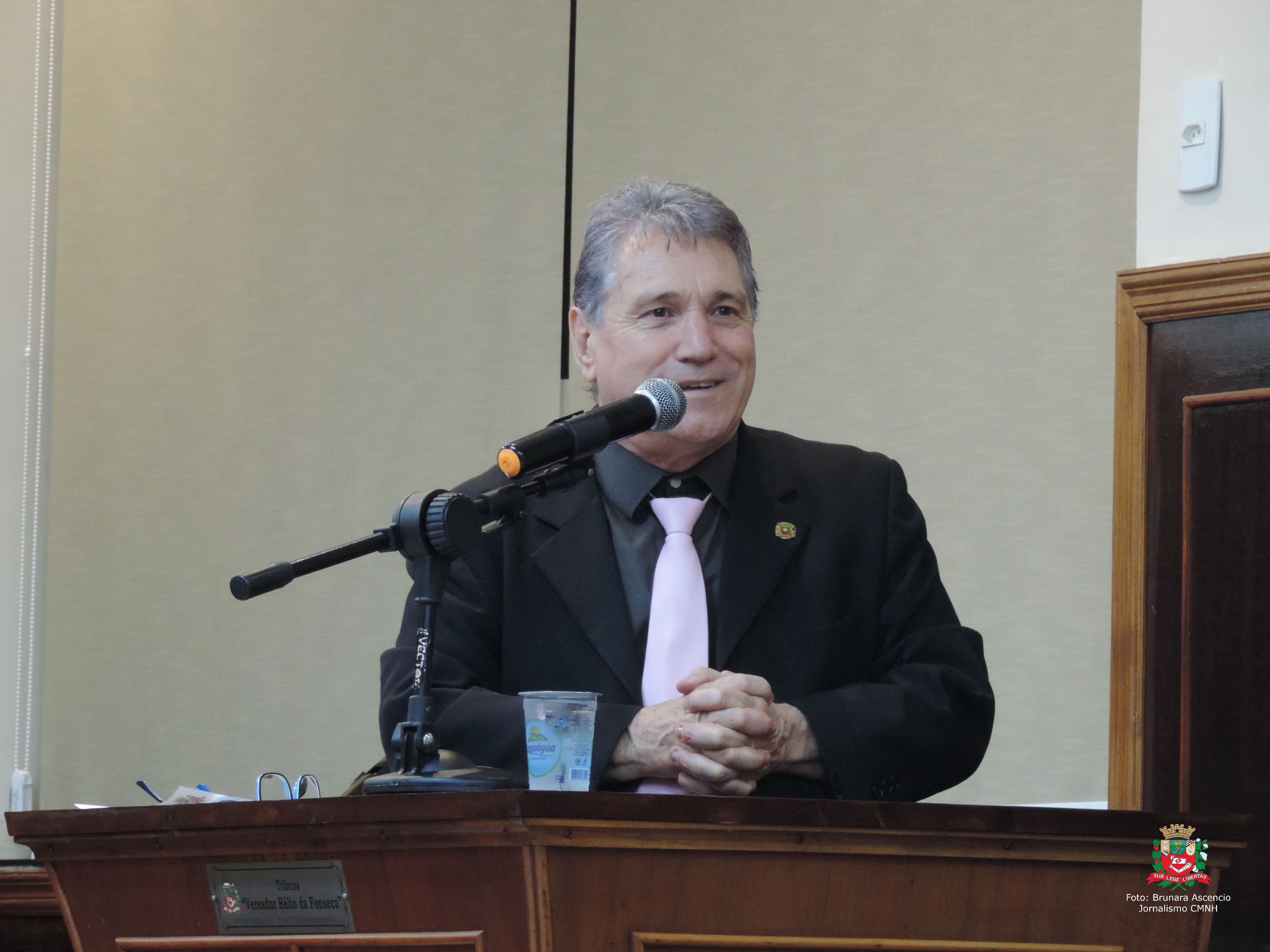 Vereador Nelsinho Luiz concede Diploma "Esportista do Ano" ao jovem Marcos Gabriel Terentino Cruzato