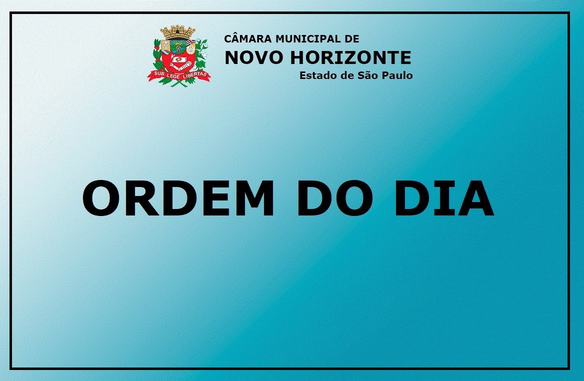 Confira a pauta da sessão ordinária desta segunda-feira que será realizada no Distrito de Vale Formoso