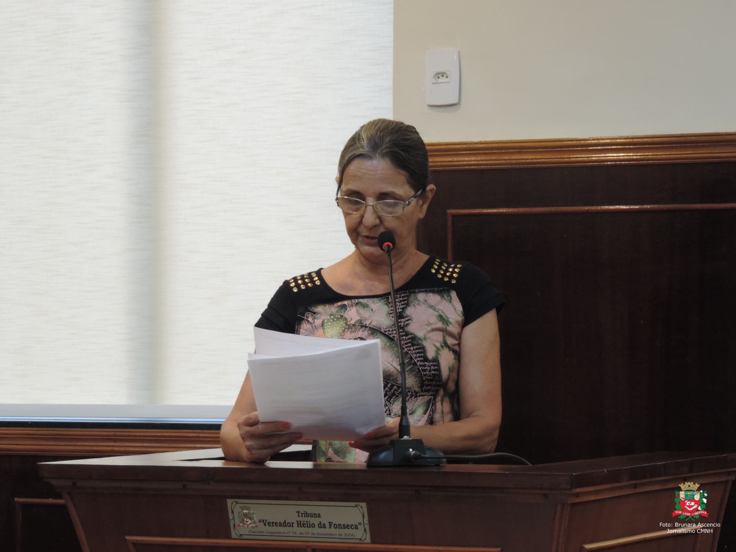 Vereadora Sônia Canato apresenta Moção de Pesar à família de Laela Sabag Eid