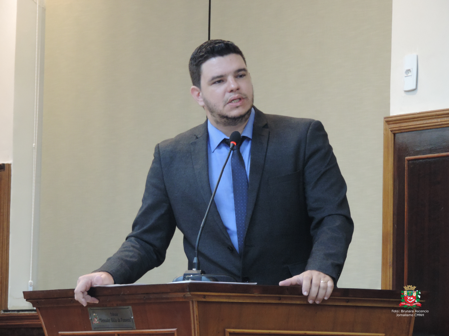 Vereador Pastor Celso Júnior concede Título de "Cidadão Novo-horizontino" ao Pastor Gunnar Mendes Teixeira