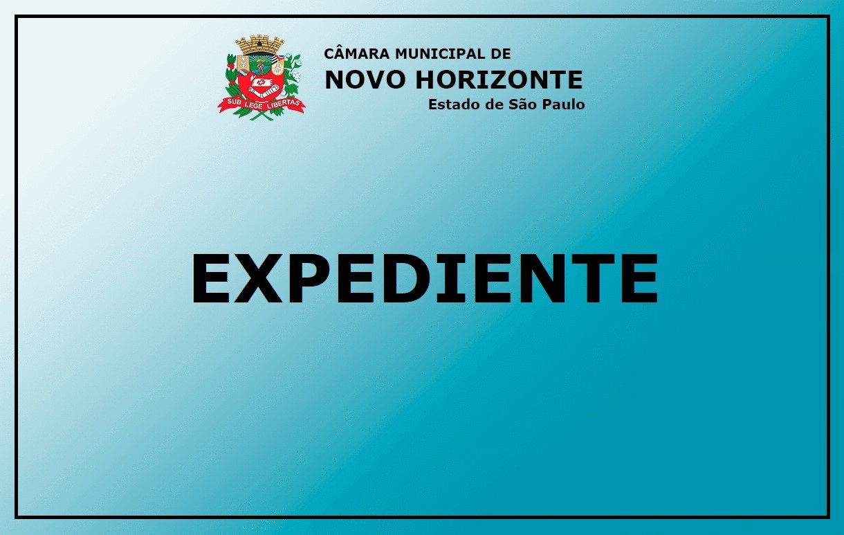 Confira o expediente do Legislativo esta semana