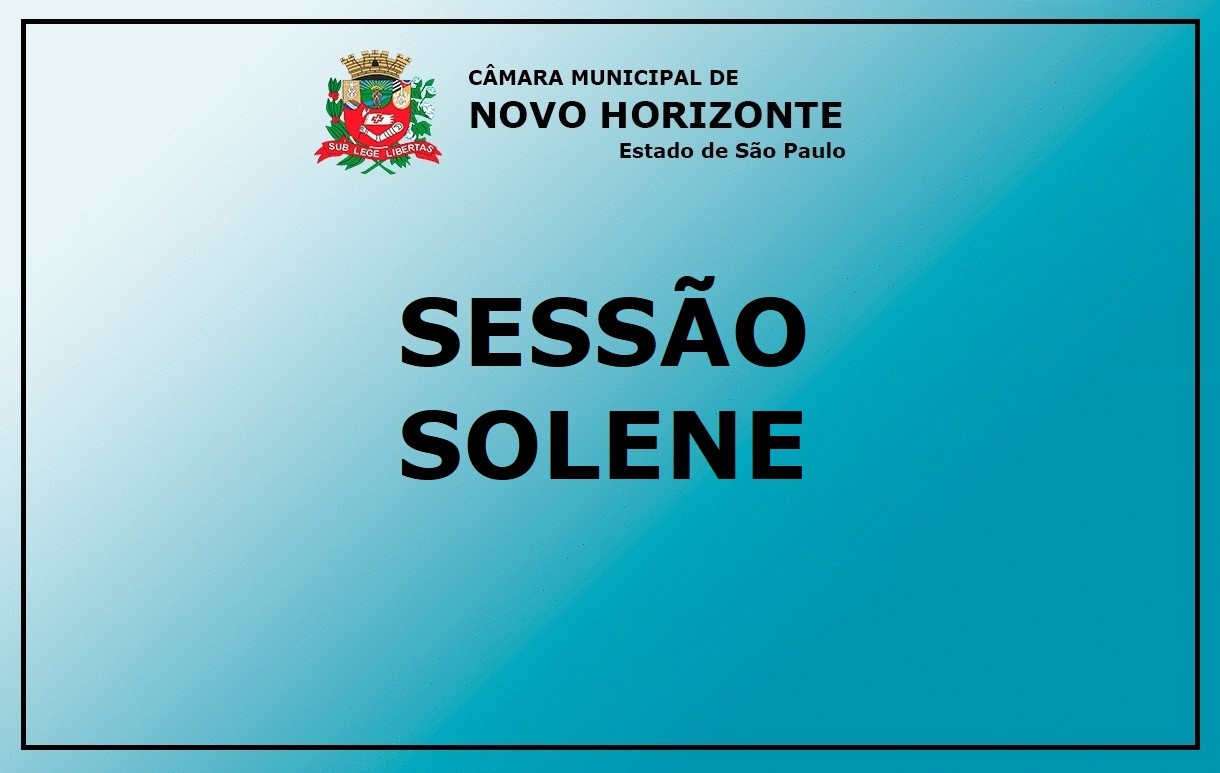 Câmara realiza Sessão Solene para entrega de honrarias na quinta-feira