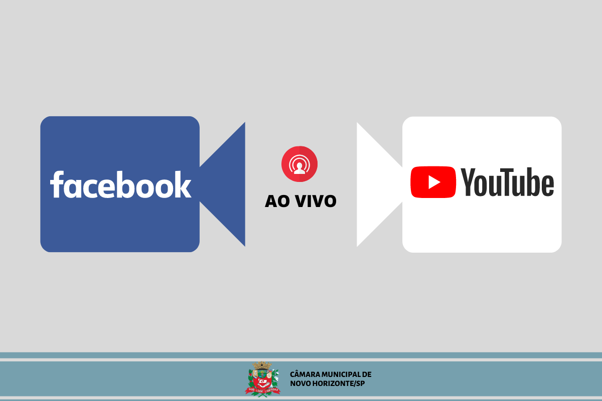 Câmara passa a transmitir sessões ao vivo pelo YouTube e Facebook