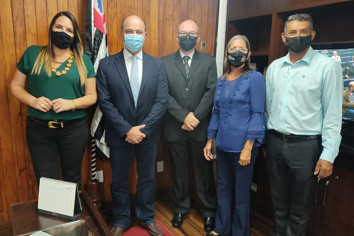 Vereadores Arnaldo, Paula, Tiago e Sônia participaram de reuniões em São Paulo