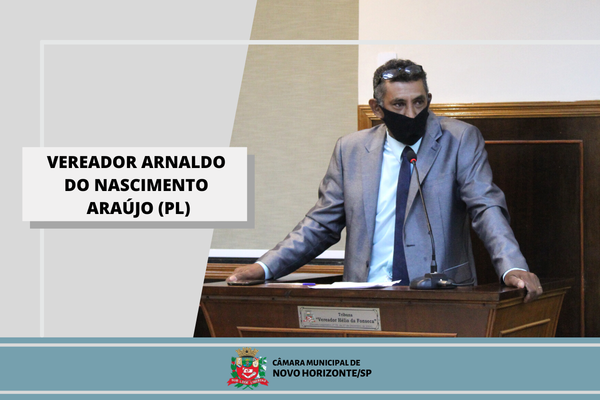 Confira as proposituras do Vereador Arnaldo do Nascimento Araújo na sessão ordinária de 15 de março