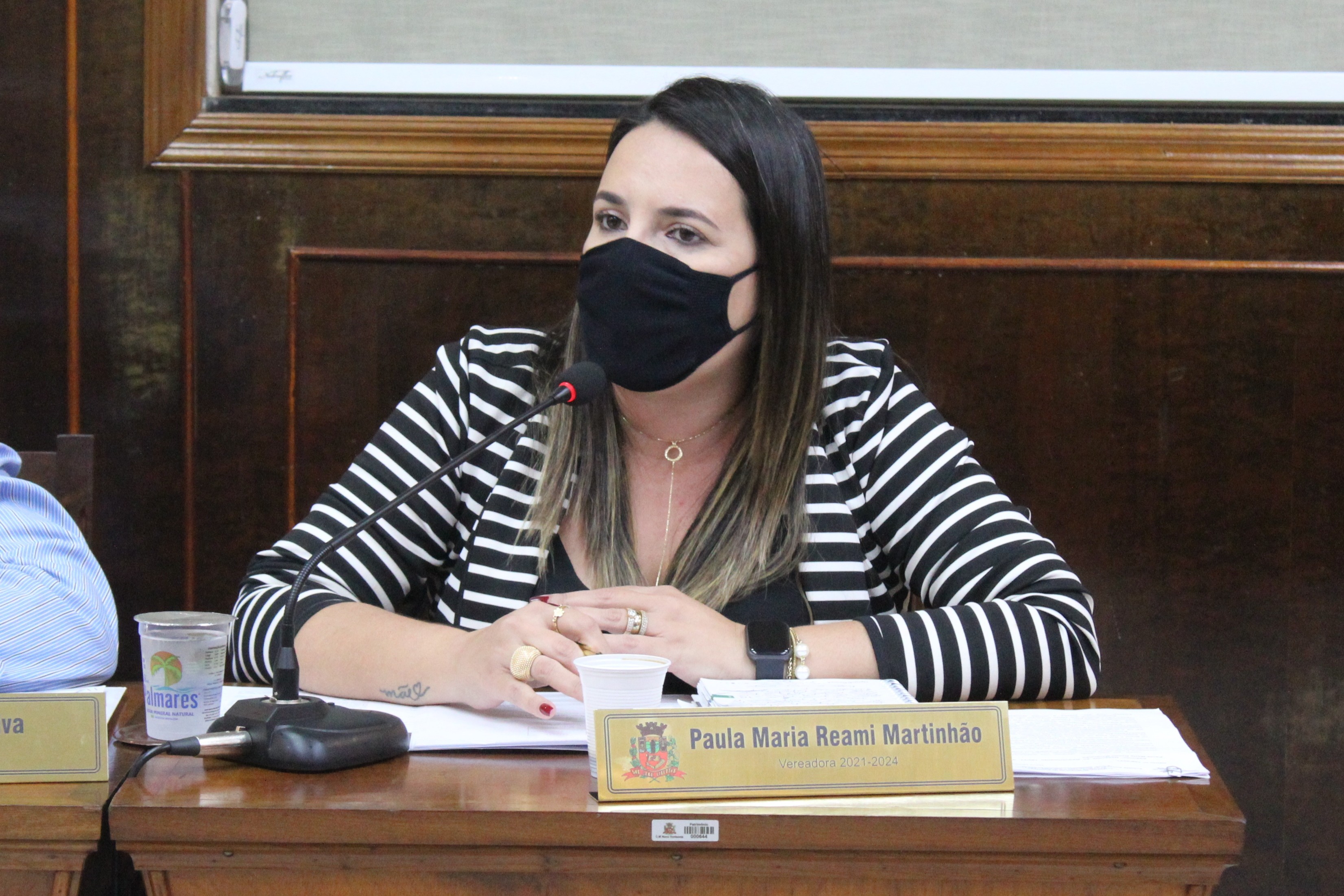 Confira as proposituras da Vereadora Paula Reami da Ong na sessão ordinária de 3 de maio