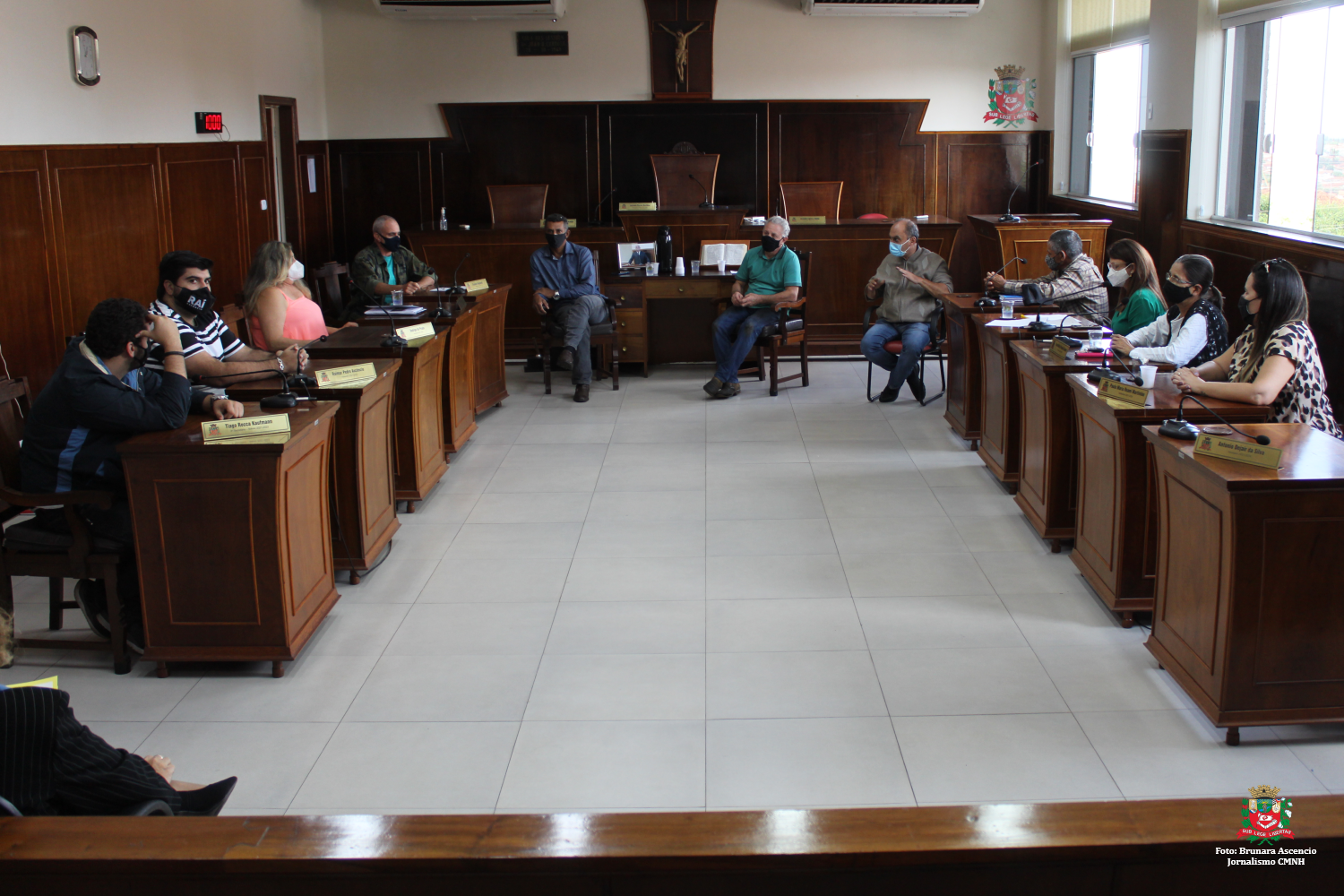 Câmara realizou reunião com a Diretora Municipal de Desenvolvimento Econômico