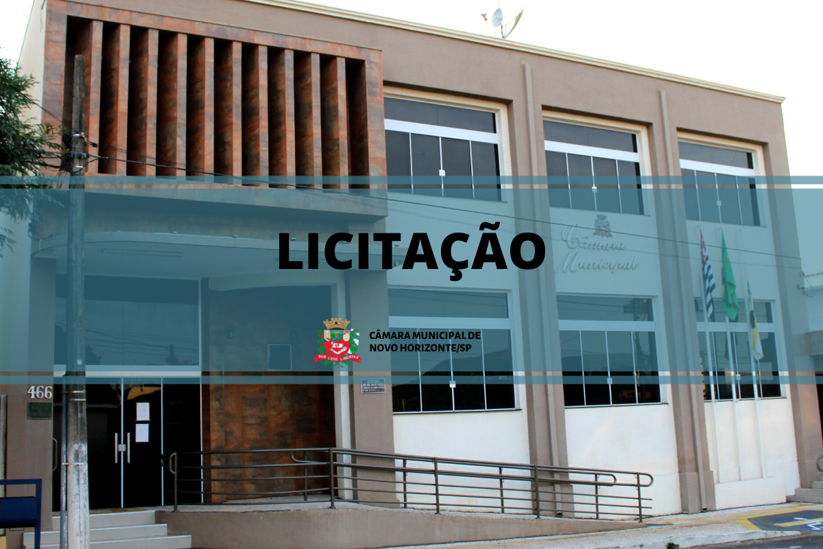 Câmara homologa processo licitatório para contratação de empresa para prestação de serviços de informática na área de gestão legislativa