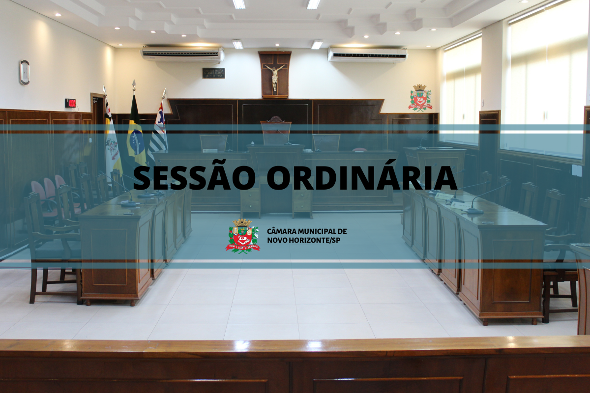 Legislativo realiza sessão ordinária na próxima terça-feira