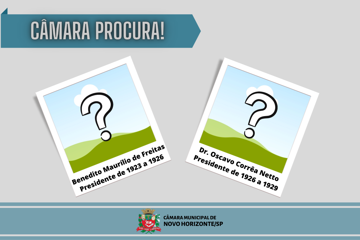 Câmara lança campanha para encontrar fotos de ex-presidentes 