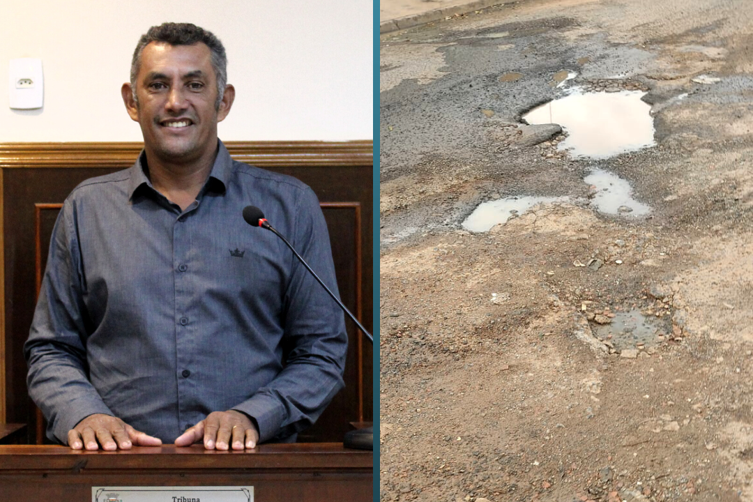 Vereador Pastor Arnaldo solicita ao Prefeito Fabiano Belentani refazer passagem de águas pluviais no cruzamento da Rua Borborema com a Rua Taquaritinga