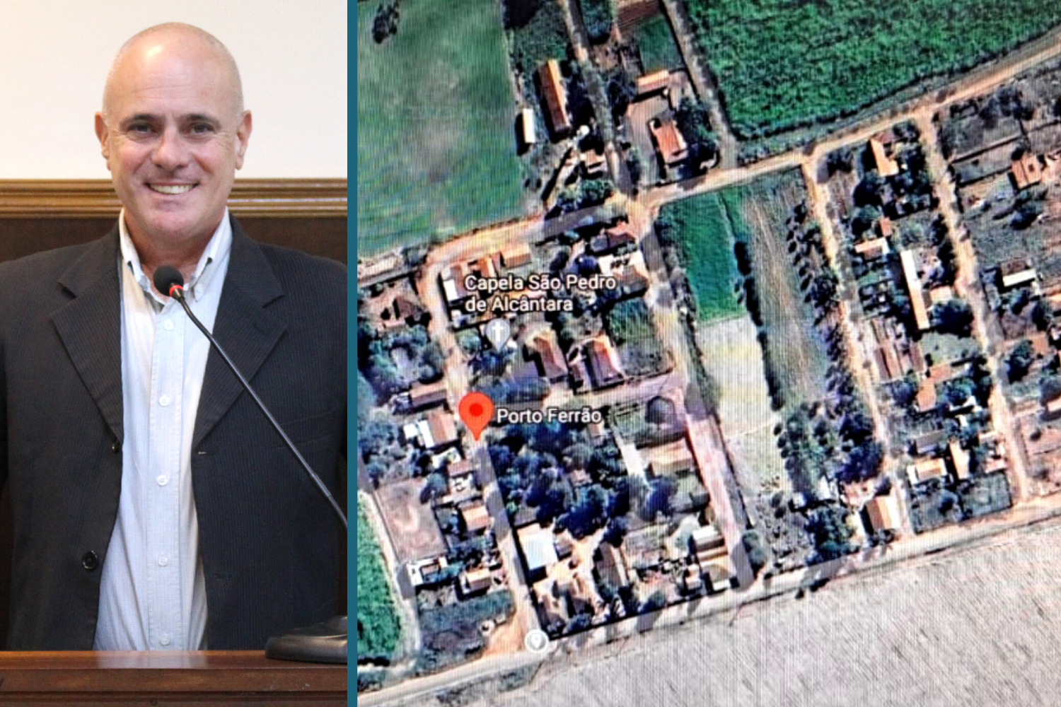 Vereador Kall Rigamonti indaga ao Prefeito Fabiano Belentani se há projeto para pavimentação asfáltica das ruas do bairro rural Porto Ferrão