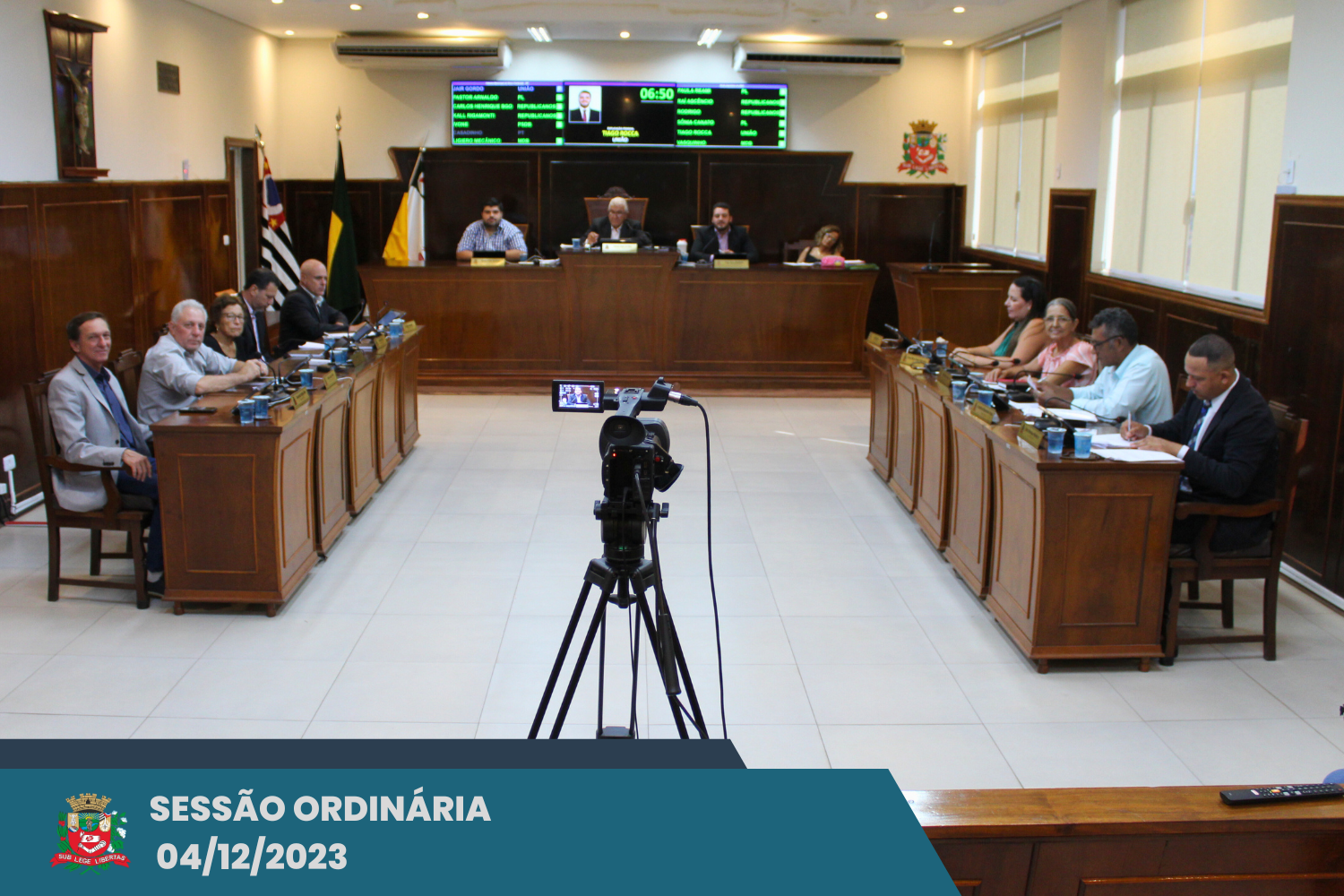 Confira a deliberação da pauta da sessão ordinária de 4 de dezembro