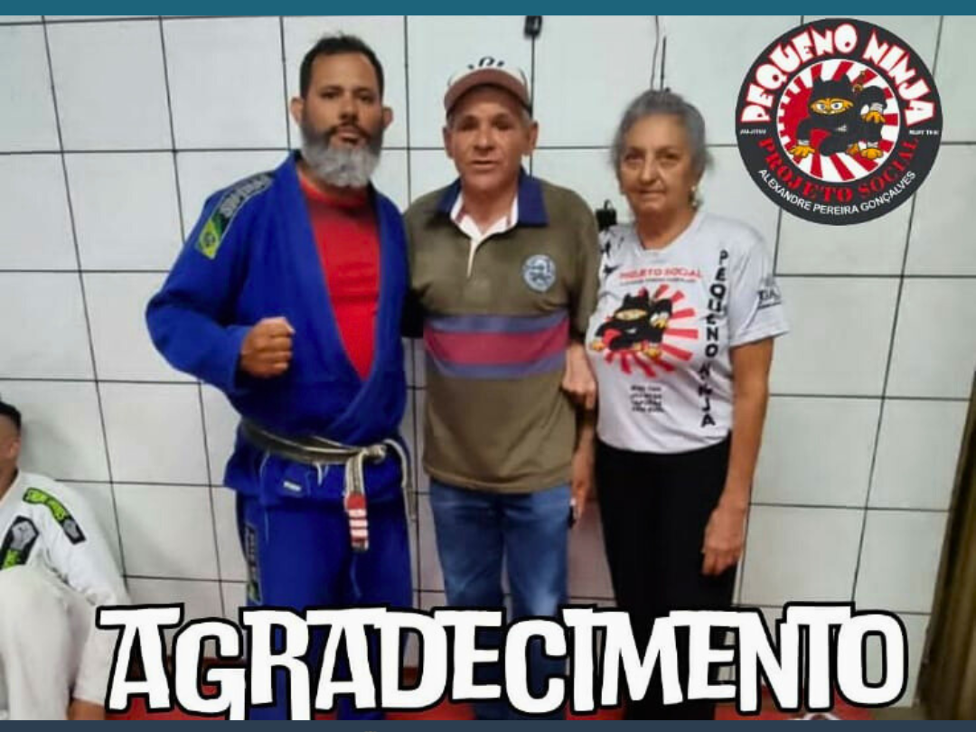 Emenda Impositiva do Vereador Casadinho viabilizou aquisição de equipamentos para a Associação Esportiva e Cultural Pequeno Ninja