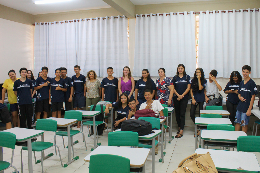 Criação do Município de Novo Horizonte e as atribuições do Poder Executivo foram tema da segunda aula do Projeto Câmara Cidadã da Escola do Legislativo no PTQ