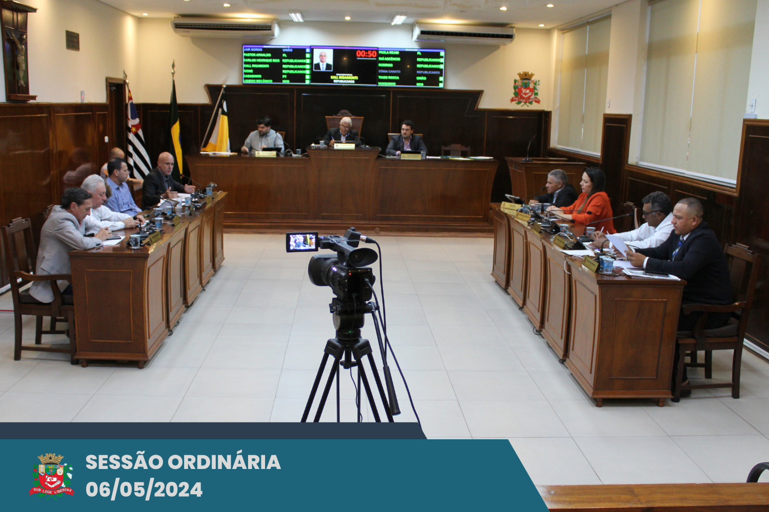 Confira a deliberação dos Projetos previstos na pauta da sessão ordinária de 6 de maio