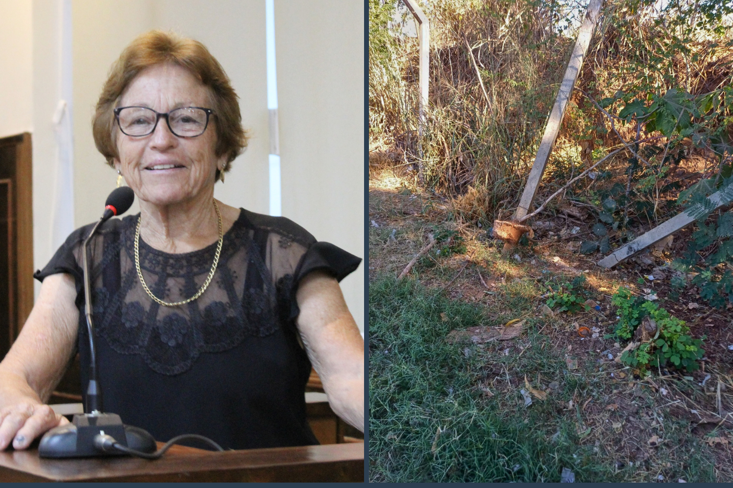 Vereadora Ivone Ruiz solicita ao Prefeito Fabiano Belentani instalação de torneira no antigo aterro municipal próximo ao Canil