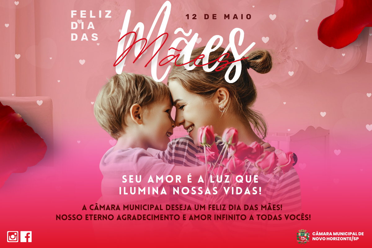 Dia 12 de Maio: Dia das Mães