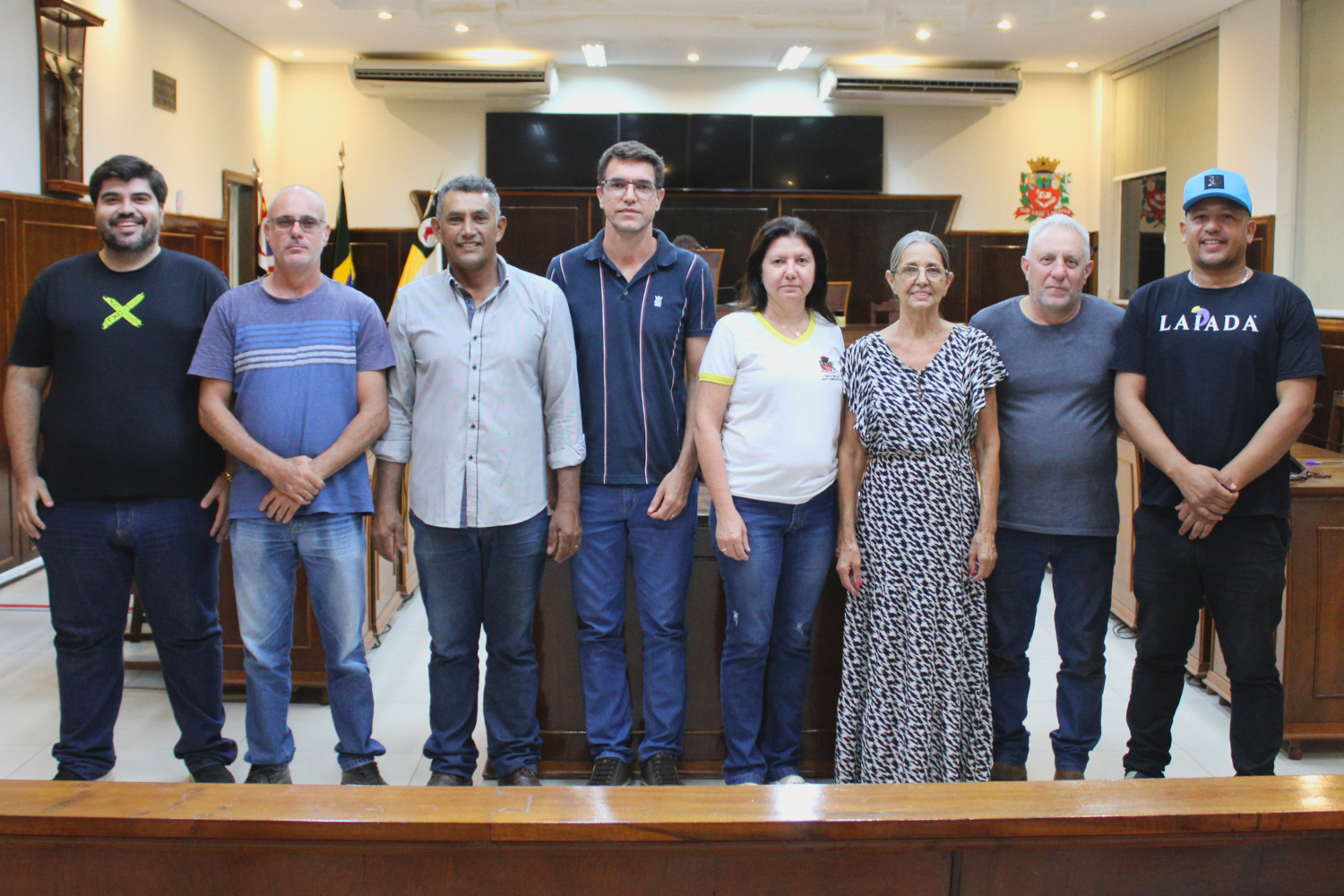 Vereadores Ligero Mecânico, Pastor Arnaldo, Sônia Canato, Raí Ascêncio, Kall Rigamonti e Carlos Henrique BGO participaram de Audiência Pública sobre as Metas Fiscais do 1º quadrimestre realizada pela Prefeitura na Câmara 
