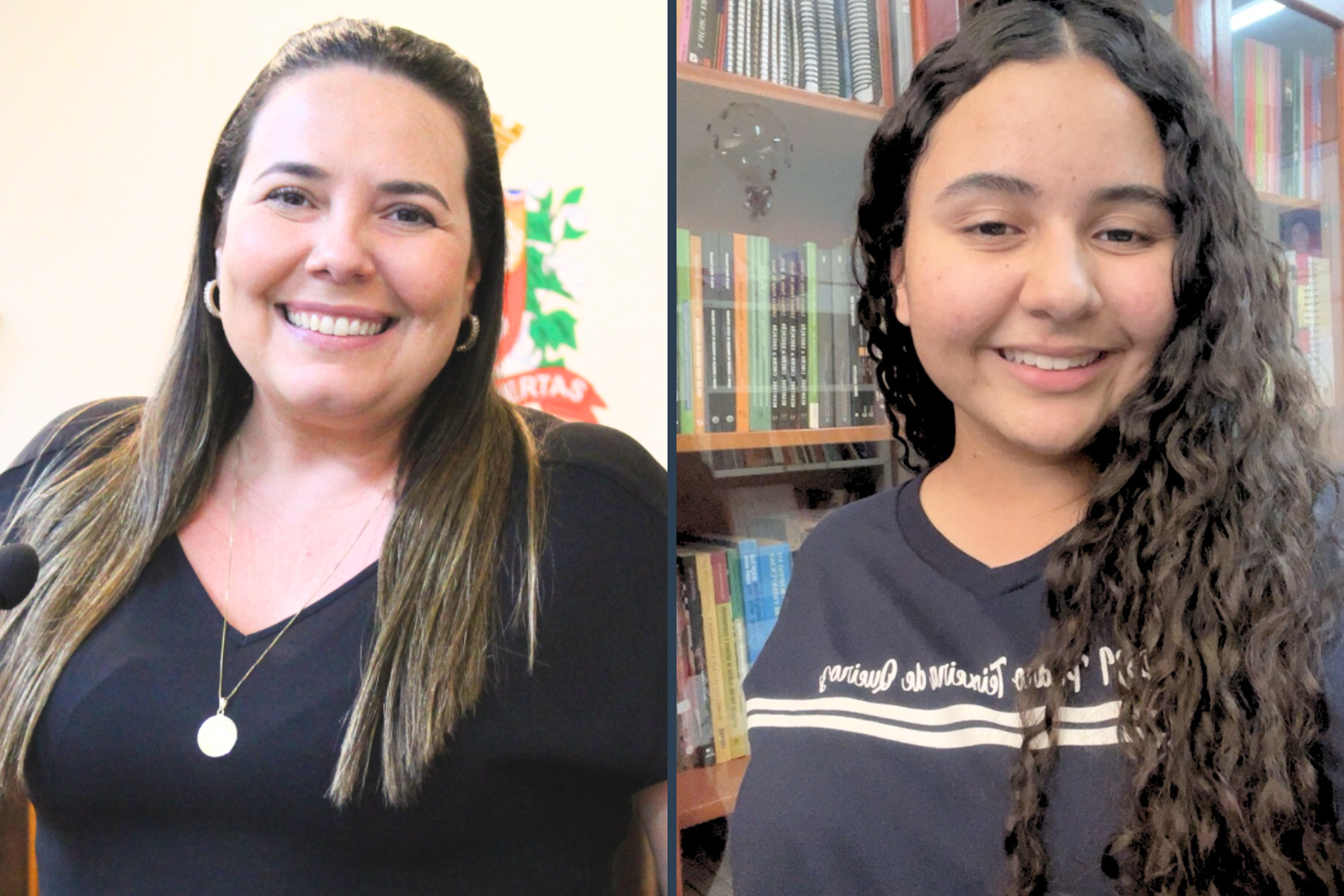 Vereadora Paula Reami apresenta Moção de Aplausos a Maria Eduarda Nunes da Escola Estadual PTQ por ter sido selecionada por meio de Projeto do Governo Estadual para participar de intercâmbio estudantil internacional