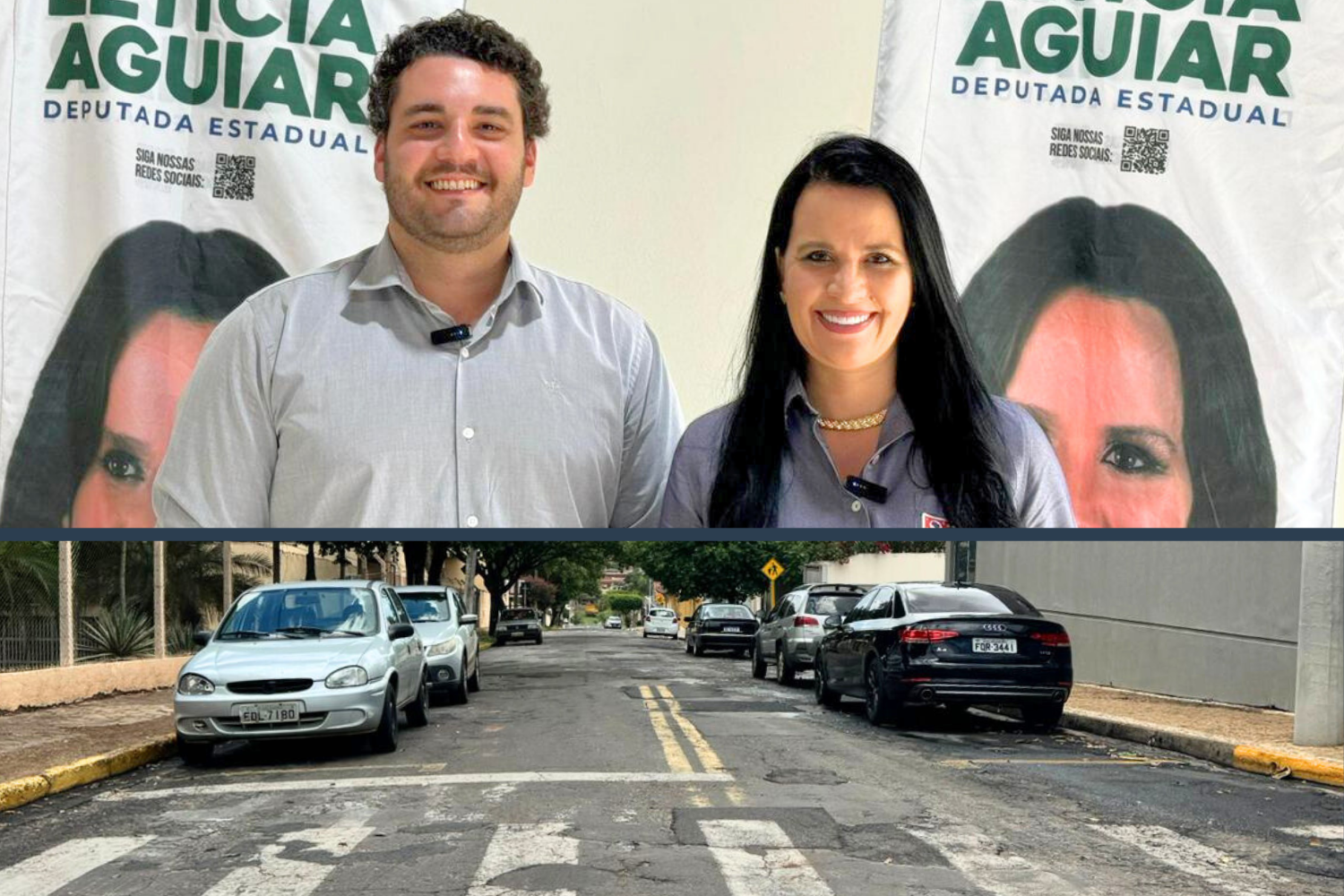 Vereador Tiago Rocca solicita à Deputada Estadual Letícia Aguiar R$ 150 mil para recapeamento da Rua Major Hipólito Cardoso na Vila Patti