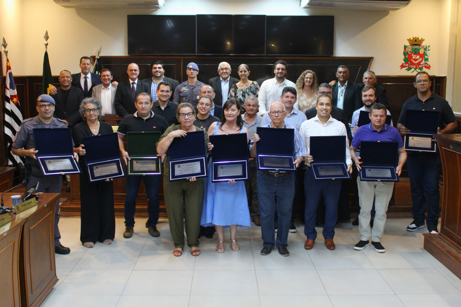 Câmara realizou Sessão Solene para entrega de honrarias 