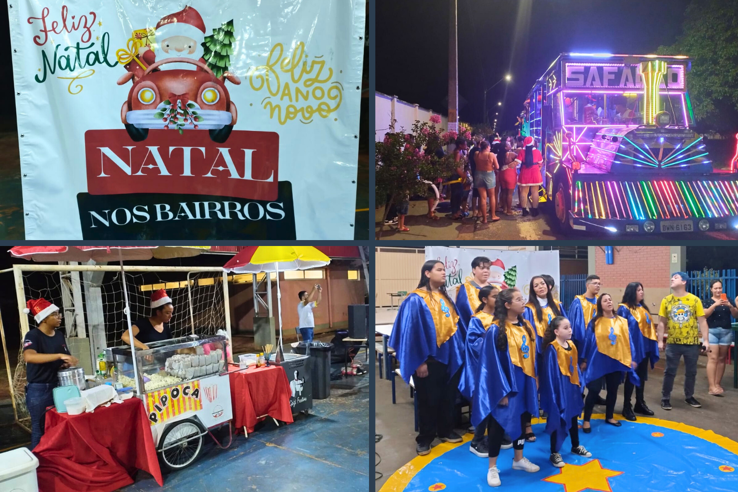 Emenda Impositiva dos Vereadores Arnaldo, BGO, Ivone, Raí e Sônia viabilizou o Projeto "Auto de Natal" realizado pela Diretoria Municipal de Cultura em bairros do Município em 2024