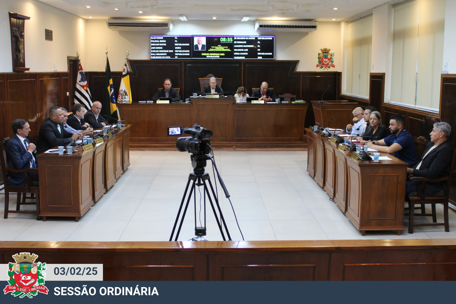 Confira a deliberação dos Projetos de Lei previstos na pauta da sessão ordinária de 3 de fevereiro