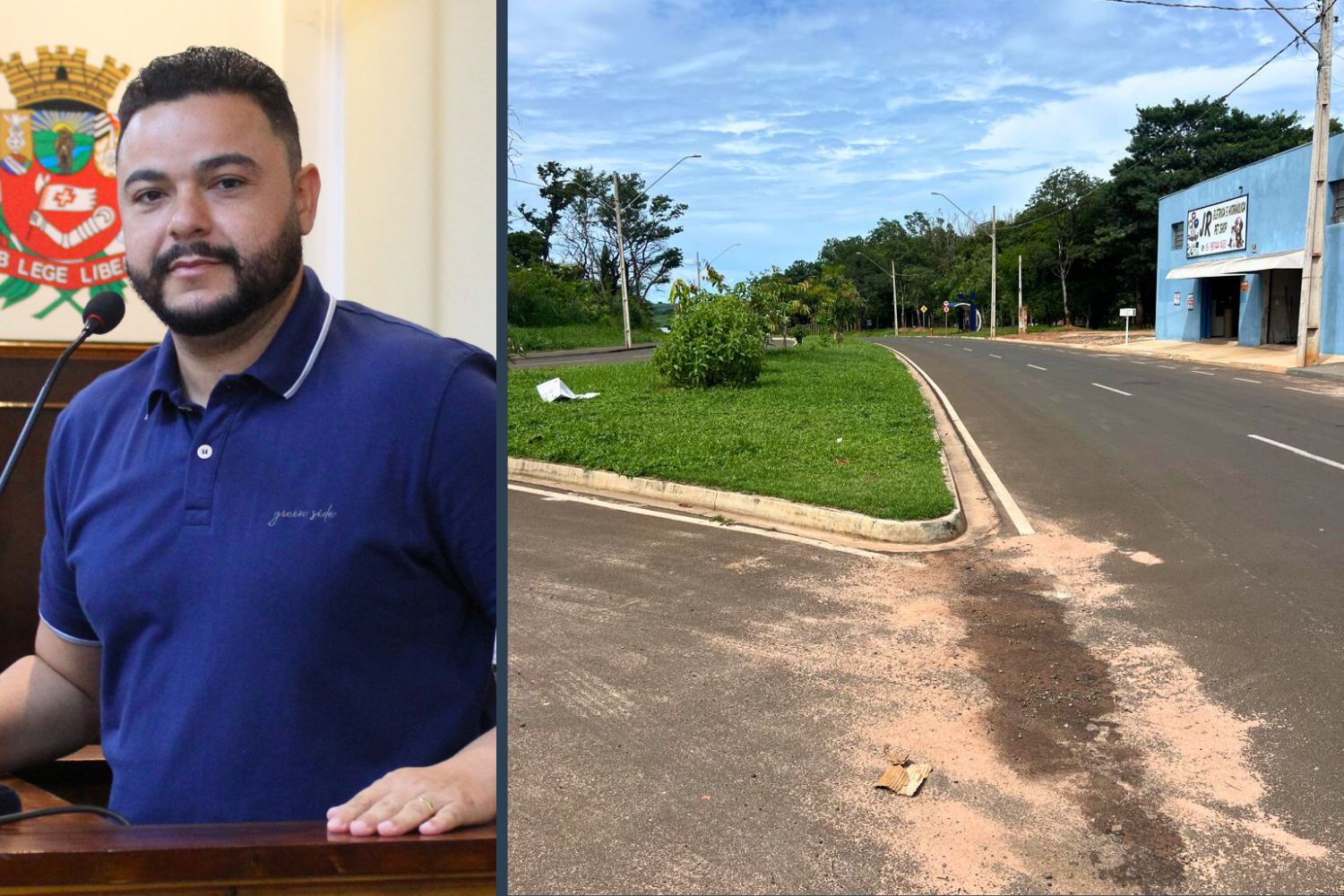 Vereador Alan Cosme solicita ao Executivo Municipal implantação de redutores de velocidade na Avenida Luiz Cristóvão no Residencial Viva Mais III