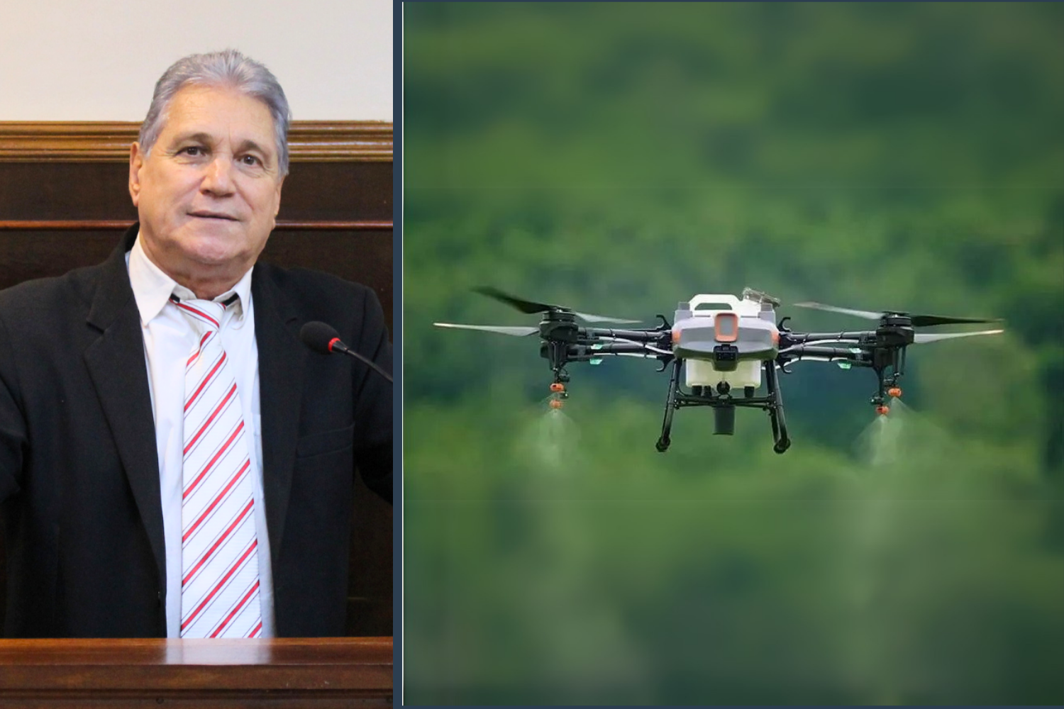 Vereador Nelsinho Luiz solicita à Secretaria Municipal de Saúde utilização de drones para detecção e eliminação de focos do mosquito Aedes Aegypti