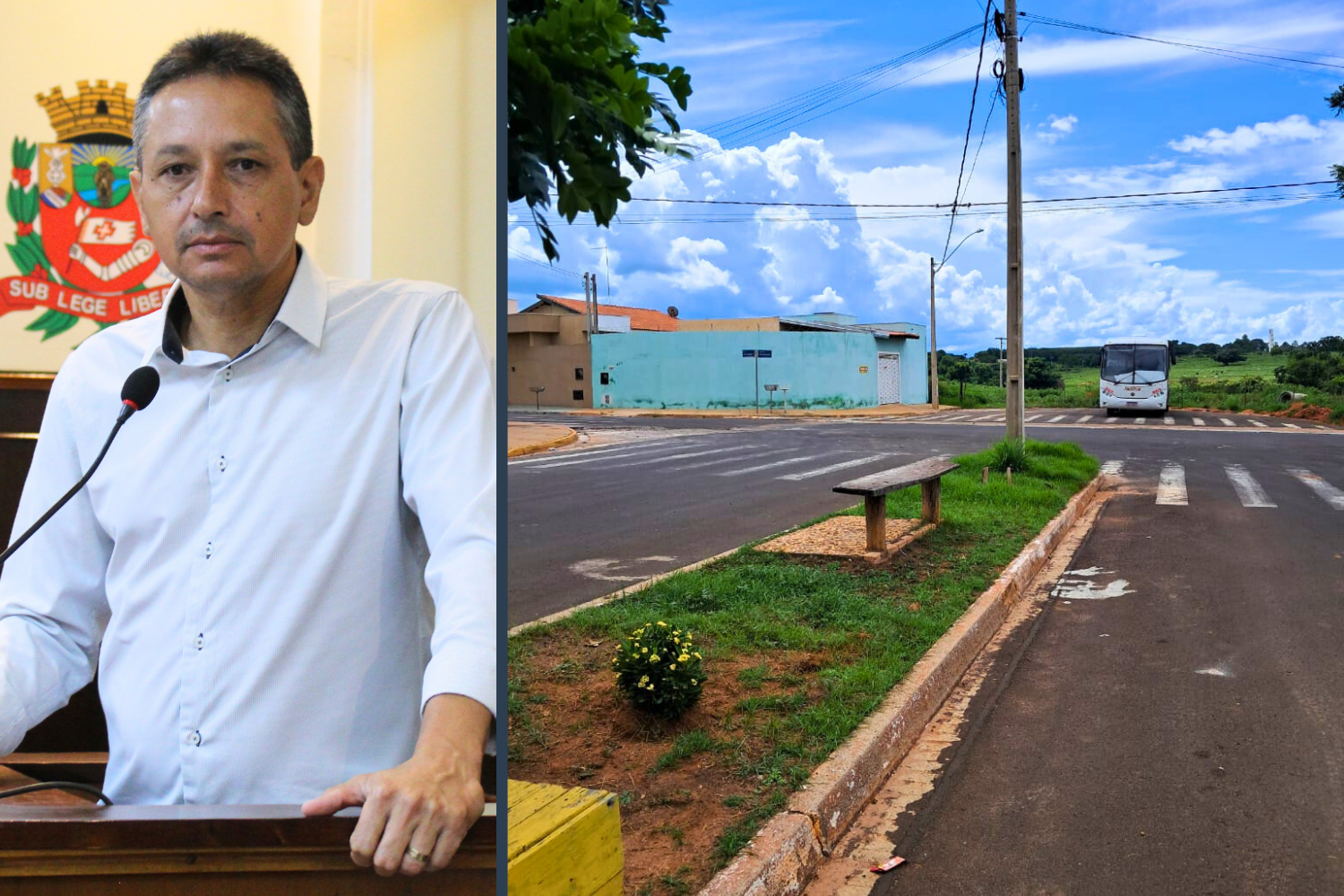 Unidade Gestora de Trânsito informa ao Vereador Zé Ronaldo que realizará estudo técnico para avaliar a viabilidade da construção de ponto de ônibus com cobertura no Jardim das Paineiras