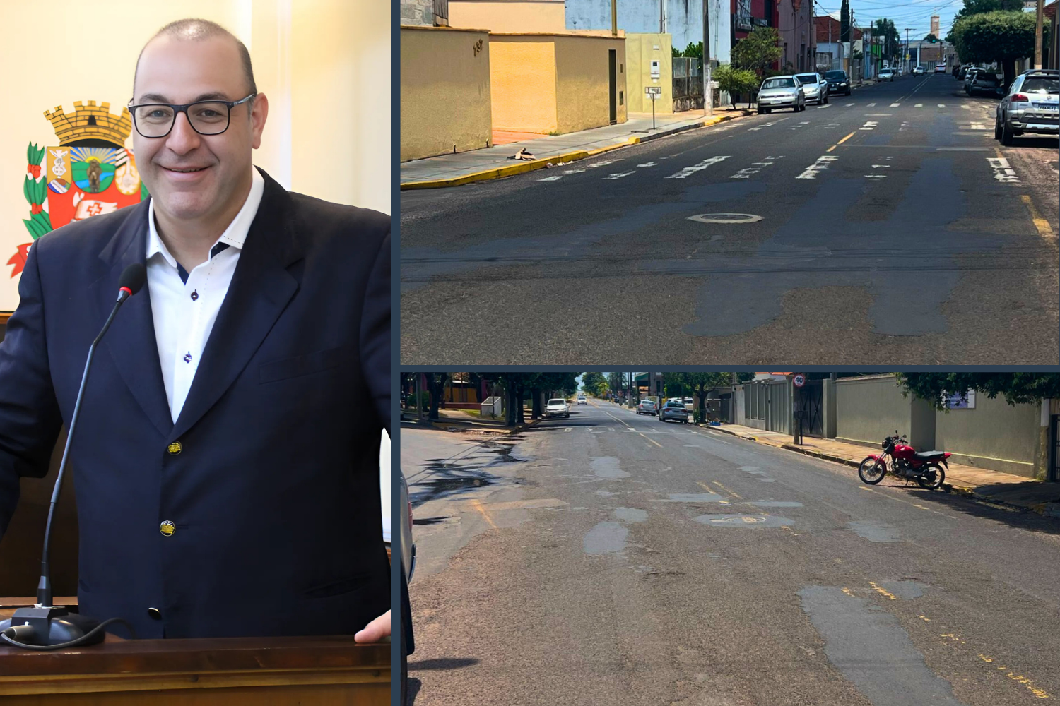 Vereador Amilcar Raphe solicita ao Executivo Municipal instalação de redutores de velocidade na Avenida Jornalista Paulo Falzetta na Vila Patti