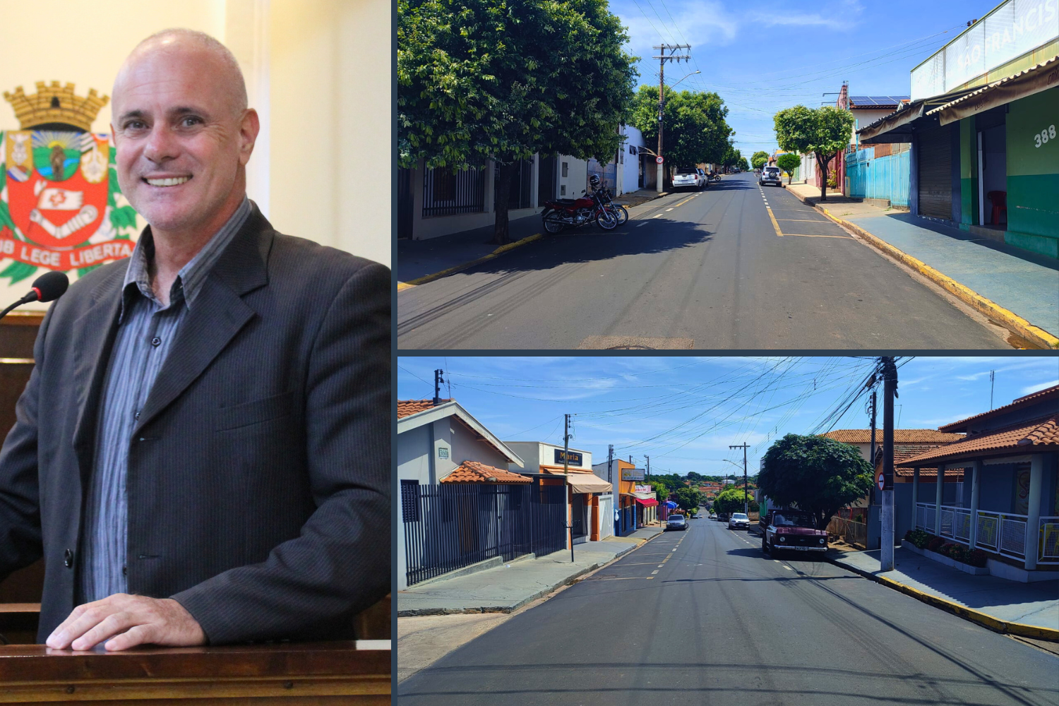 Vereador Kall Rigamonti solicita ao Executivo Municipal instalação de redutores de velocidade na Rua Guarantã no Jardim Santa Clara