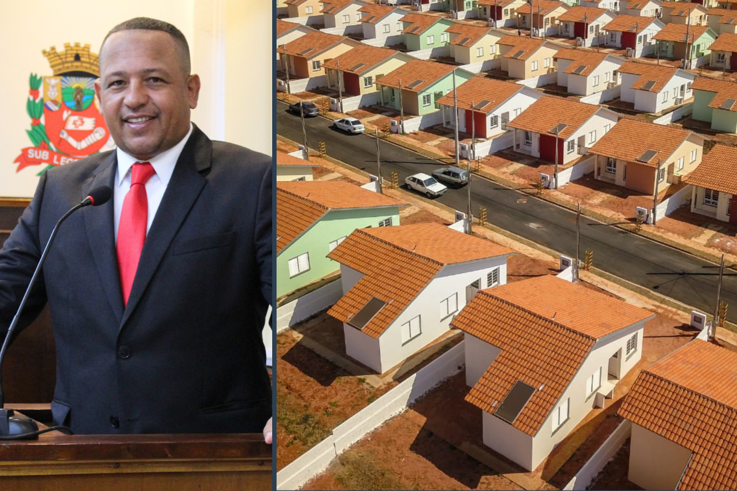 Diretoria Municipal de Projetos, Posturas e Iluminação Pública informa ao Vereador Carlos Henrique BGO que a construção de casas por meio da CDHU está atualmente em fase de projeto