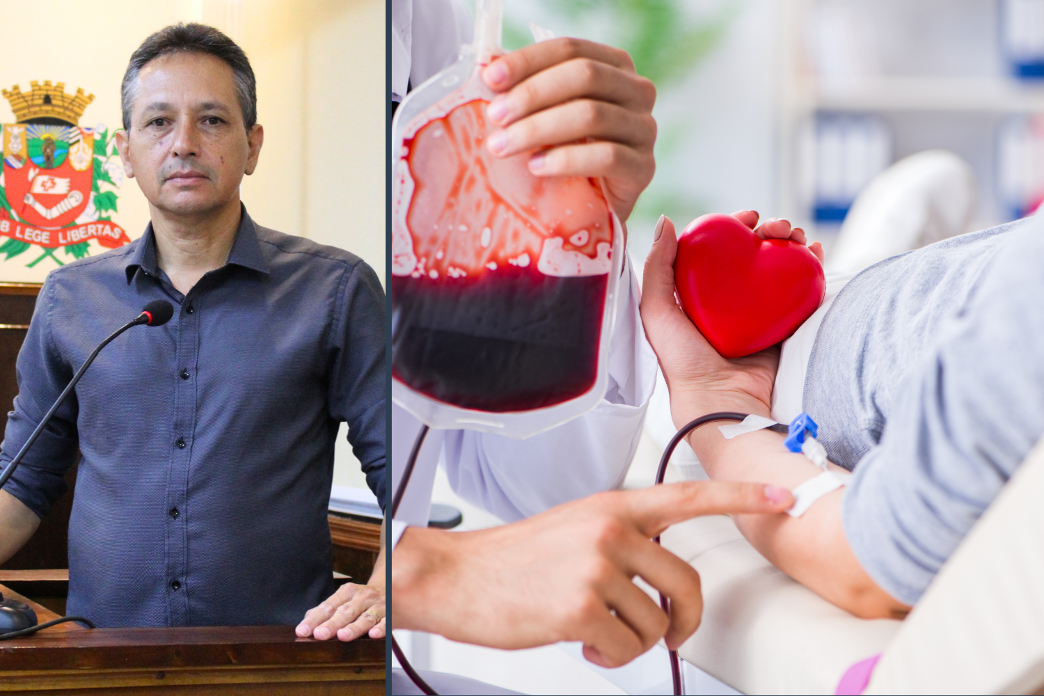 Vereador Zé Ronaldo solicita ao Executivo Municipal disponibilização de transporte gratuito para facilitar o deslocamento de doadores de sangue até os hemocentros da região