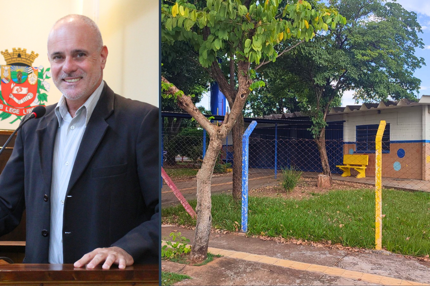 Vereador Kall Rigamonti solicita ao Executivo Municipal possibilidade de alocar a UBS do Jardim São José/Esplanada no prédio onde funcionava a EMEI "Prof. Roque de Felipe"