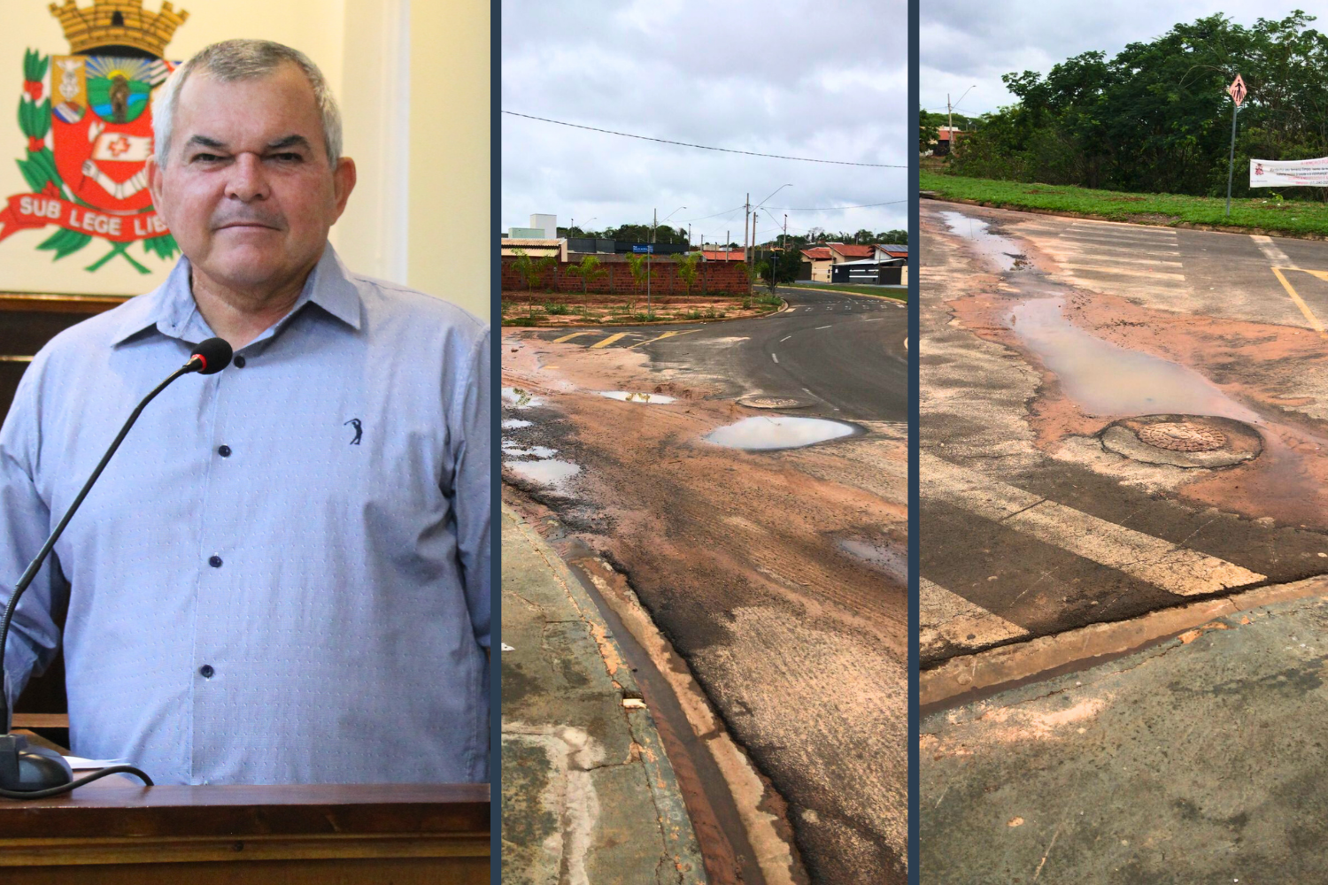 Vereador Leandro Nacimbeni solicita ao Executivo Municipal informações sobre a pavimentação asfáltica do Jardim Viva Mais Novo Horizonte II