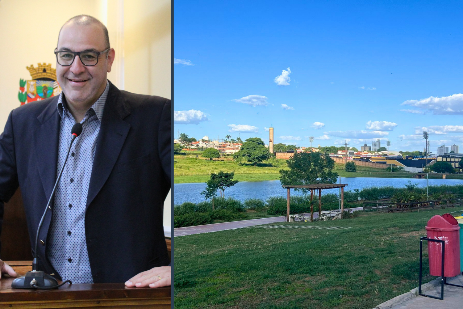 Vereador Amilcar Raphe solicita ao Executivo Municipal instalação de câmeras de monitoramento ao redor da Lagoa Municipal